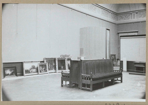 The Flemish hall at the evacuation in 1939, 1939 Canvas Print