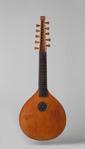 Cittern, Johannes Theodorus Cuypers, 1768 Canvas Print