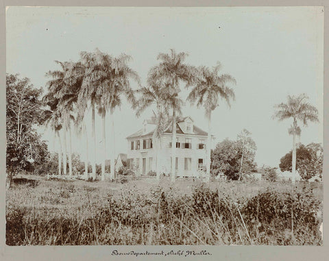 Bouwdepartement, Julius Muller, 1885 - 1895 Canvas Print