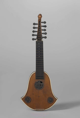 Cittern, Hinrich Kopp (possibly), c. 1690 - c. 1700 Canvas Print