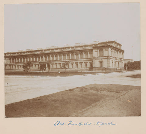 Alte Pinakothek, Munich, Germany, anonymous, c. 1880 - c. 1910 Canvas Print