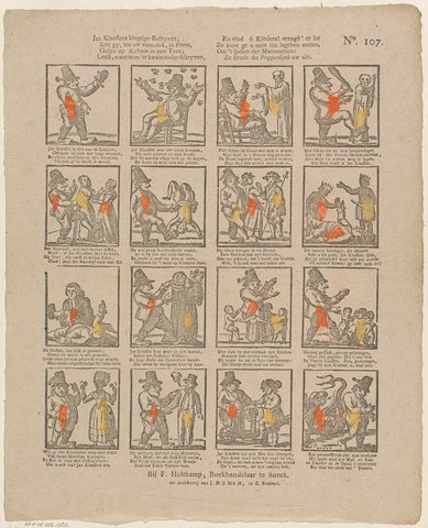 Jan klaassens klugtige bedryven, / Ziet gy, tot uw vermaak, in print [(...)], J. Robyn, 1806 - 1830 Canvas Print