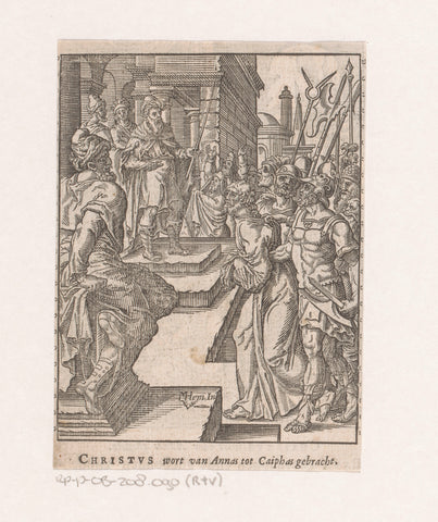 Christ for Pilate, Christopher of Shechem (II), 1648 Canvas Print