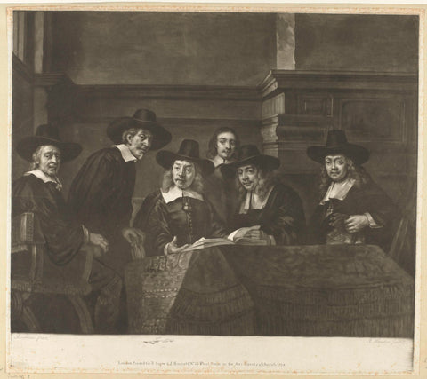 Steel masters, Richard Houston, 1774 Canvas Print