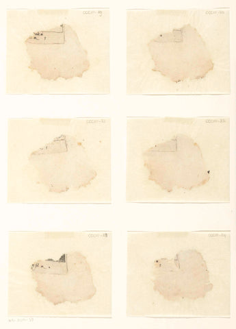 Loose fragments of prints of the history of Tobias, Jacob de Gheyn (II) (attributed to workshop of), 1580 - 1596 Canvas Print