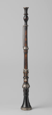 Oboe, anonymous, c. 1720 - c. 1744 Canvas Print