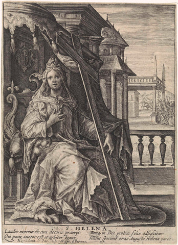 Saint Helena, Magdalena of Passe, 1574- 1637 Canvas Print