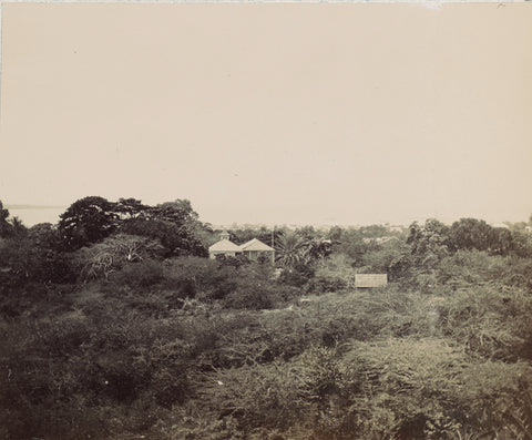 Port-au-Prince , Andries Augustus Boom, 1909 Canvas Print