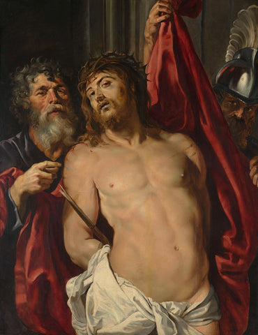 Ecce homo, Peter Paul Rubens (copy after), 1800 - 1857 Canvas Print