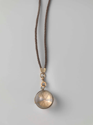 Necklace, company W. Vinke Larsen, c. 1864 Canvas Print