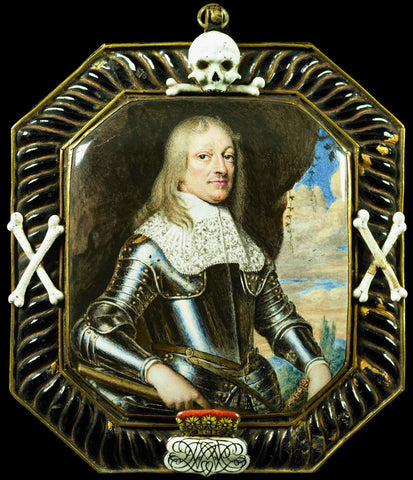 William Frederick (1613-64), Count of Nassau-Dietz, Stadtholder of Friesland, anonymous, c. 1665 Canvas Print