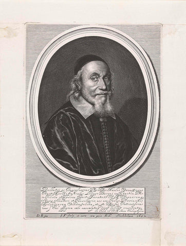 Portrait of Axel Oxenstierna, Jeremias Falck, 1652 Canvas Print