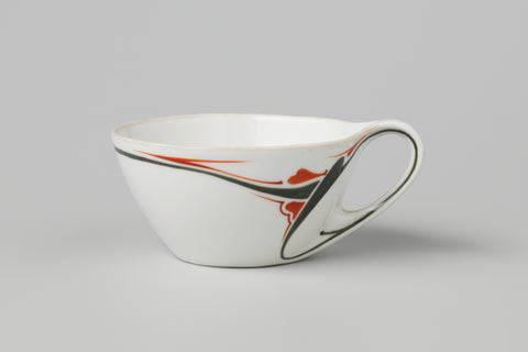 Cup with stylized floral motifs, Parthénon, c. 1900 - c. 1905 Canvas Print