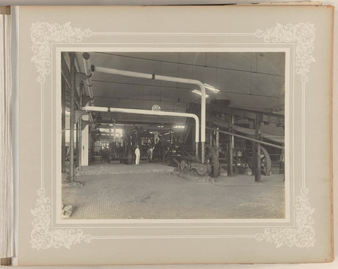 Machinehal in de suikerfabriek, O. Hisgen & Co. (possibly), 1890 - 1910 Canvas Print