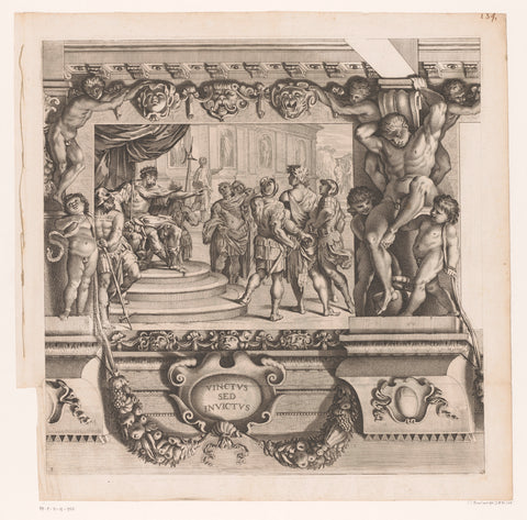 Remus for King Amulius, Louis de Châtillon (rejected attribution), 1659 Canvas Print