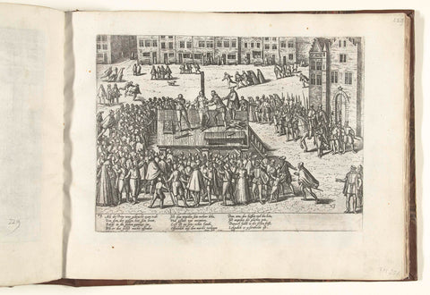 Execution of Bathasar Gerards, 1584, Frans Hogenberg, 1584- 1586 Canvas Print