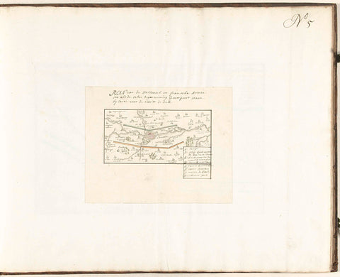 Army camps of the Dutch and French armies near Leuven, c. 1705, Samuel Du Ry de Champdoré, 1705 Canvas Print