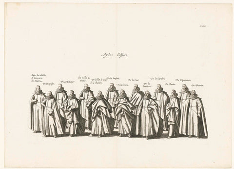 Funeral procession of Archduke Albrecht (plate XVIII), 1622, Cornelis Galle (I), 1623 Canvas Print