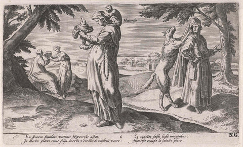 Hypocrisy takes the place of piety, Dirck Volckertsz. Coornhert, 1604 Canvas Print