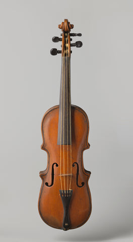 Violin, anonymous, c. 1800 - c. 1850 Canvas Print