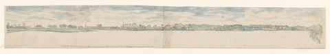 View of Colombo from Slave Island, Jan Brandes, 1785 Canvas Print