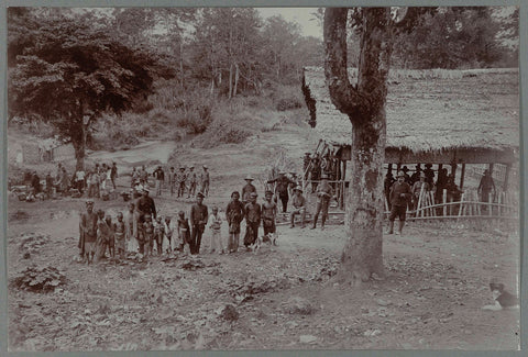 Villagers, anonymous, 1903 - 1913 Canvas Print