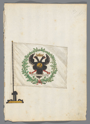 Flag of Russia, anonymous, 1667 - 1670 Canvas Print