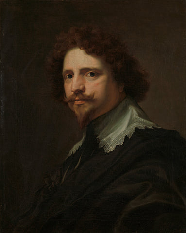 Portrait of Michel Le Blon (1587-1656), Anthony van Dyck (after), 1700 - 1800 Canvas Print