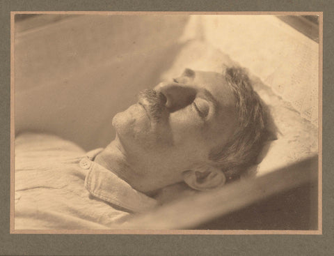 Willem Witsen on his deathbed, Julius Heinrich Hisgen, 1923 Canvas Print