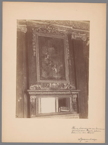 Room with chimney of Noordeinde 140 in The Hague, anonymous (Monumentenzorg) (attributed to), 1900 - 1910 Canvas Print