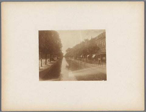 Gracht, anonymous, c. 1907 - c. 1910 Canvas Print