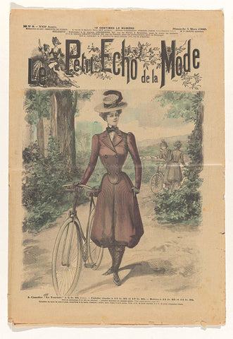 La Mode du Petit Journal: supplement, Nr. 9, 12th Year: Sunday 4 March 1900: 1. Canoeist 