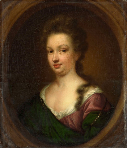 Emerantia van Citters (1666-94), Sister of Anna van Citters, Simon Dubois, 1693 Canvas Print