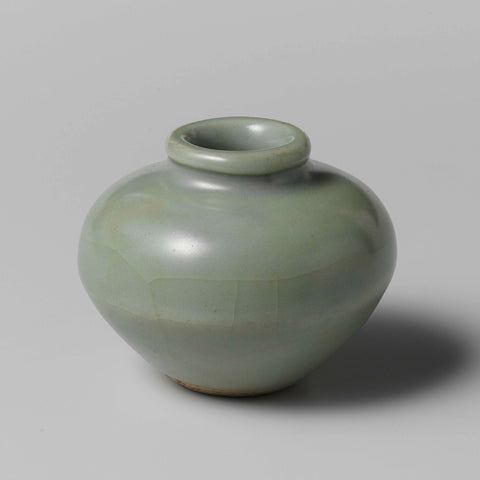 Squatm ovoid jar, anonymous, c. 1400 - c. 1599 Canvas Print