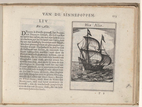 LIV His Alis, Roemer Visscher, 1614 Canvas Print