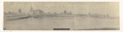 View of Wijk bij Duurstede, 1672, frères Moreau, 1900 - 1903 Canvas Print