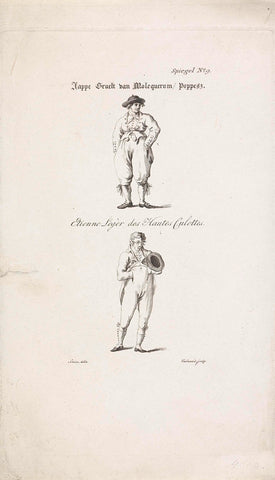 Dutch and French trousers, c. 1796, Daniël Veelwaard (I), 1790 - 1800 Canvas Print