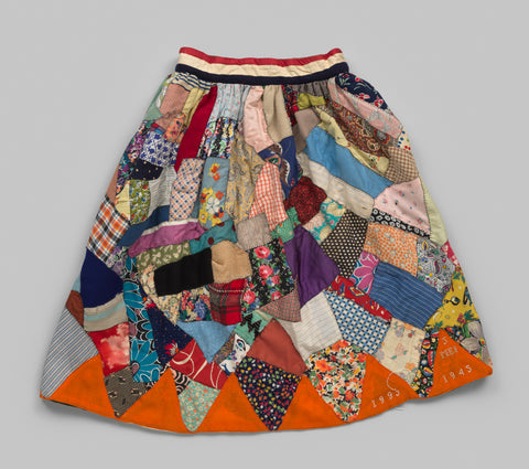 National party skirt Mrs Brand, Dirkje Ariaantje Brand, 1945 - 1951 Canvas Print