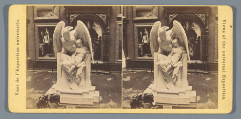 Sculpture of Hebe at the World's Fair of 1873, anonymous, 1873 Canvas Print