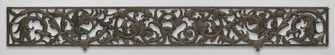 Bailey railing, Artus Quellinus (I) (possibly), 1656 - 1657 Canvas Print