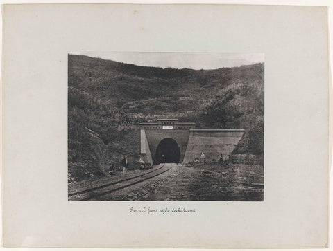 Tunnel, frontzijde Soekaboemi, anonymous, 1880 - 1888 Canvas Print