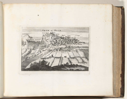 View of Nice, c. 1693-1695, anonymous, 1693 - 1695 Canvas Print