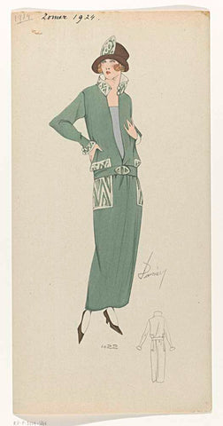 Summer 1924, No. 422, anonymous, 1924 Canvas Print