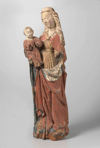 Virgin and Child, anonymous, , c. 1440 - c. 1450 Canvas Print