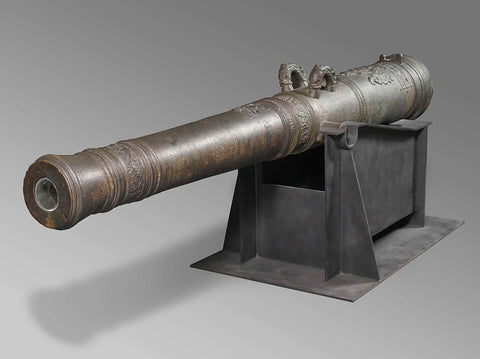 Cannon of the Amsterdam Admiralty, Gerrit Koster I, 1615 Canvas Print