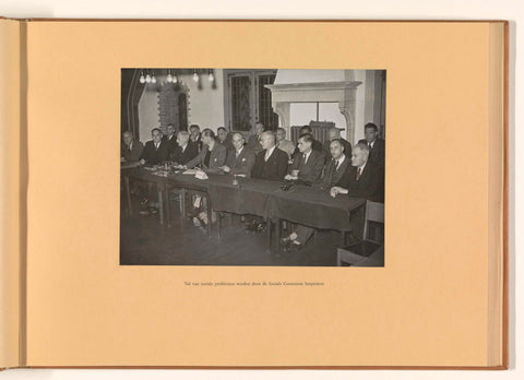 Many social problems were discussed by the Social Affairs Committee, Government Information Service, 1949 Canvas Print