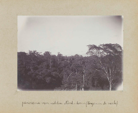 Panorama van uit den Noord-toren (mountains in the distance), anonymous, 1905 - 1910 Canvas Print