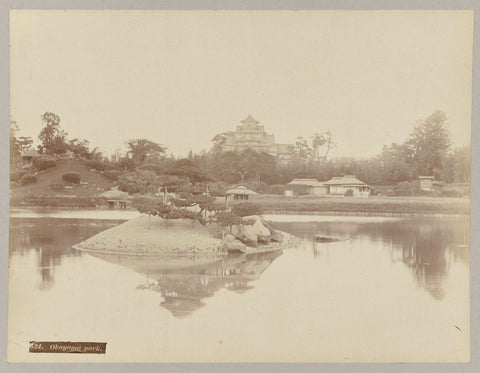 Park in Okayama, anonymous, c. 1895 - c. 1915 Canvas Print