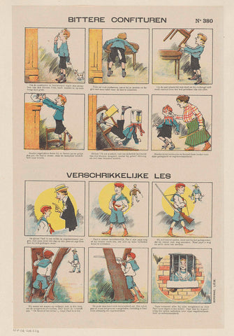 Bittere confituren / Verschrikkelijke les, Gordinne, 1894 - 1959 Canvas Print