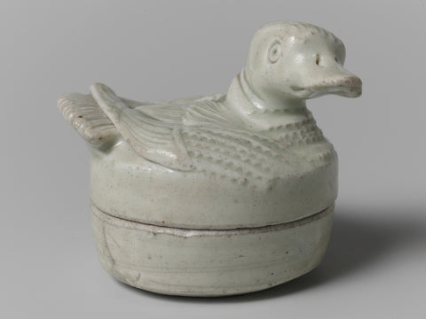 Box in the shape of a duck, anonymous, c. 960 - c. 1279 Canvas Print